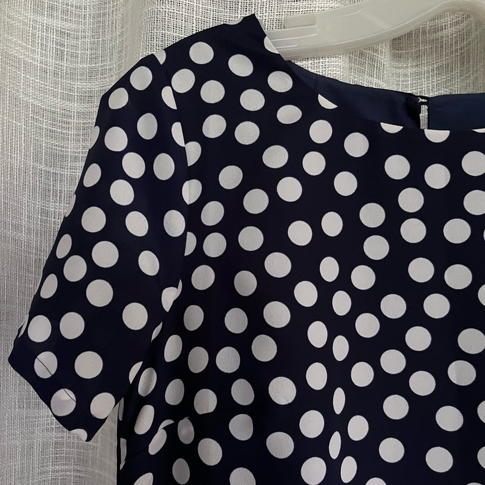 j. crew short sleeve shift dress - size 00